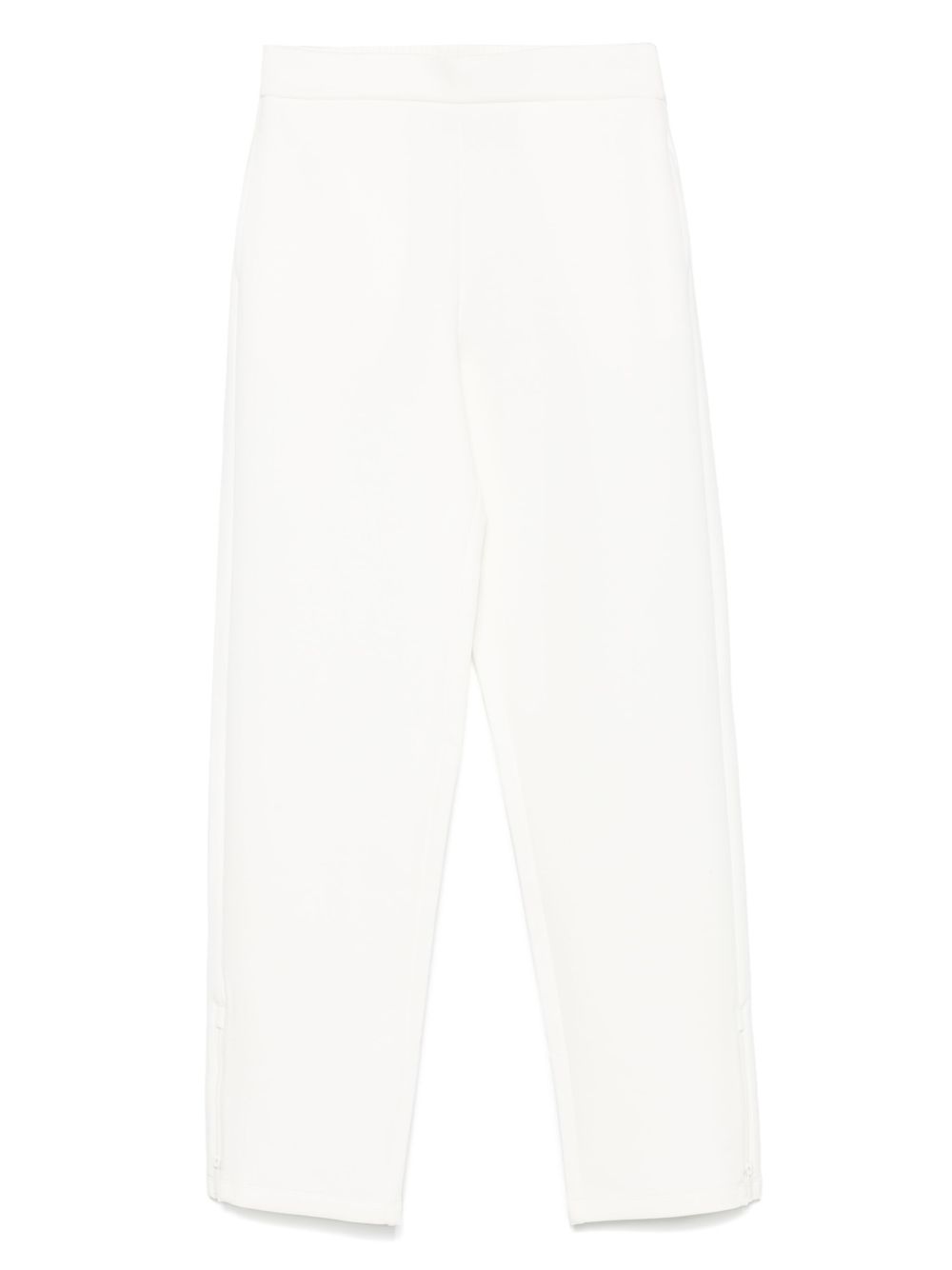 Emporio Armani cotton trousers with elastic waistband