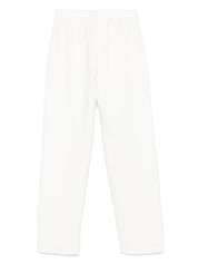 Emporio Armani cotton trousers with elastic waistband