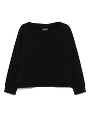 Emporio Armani Sweaters Black