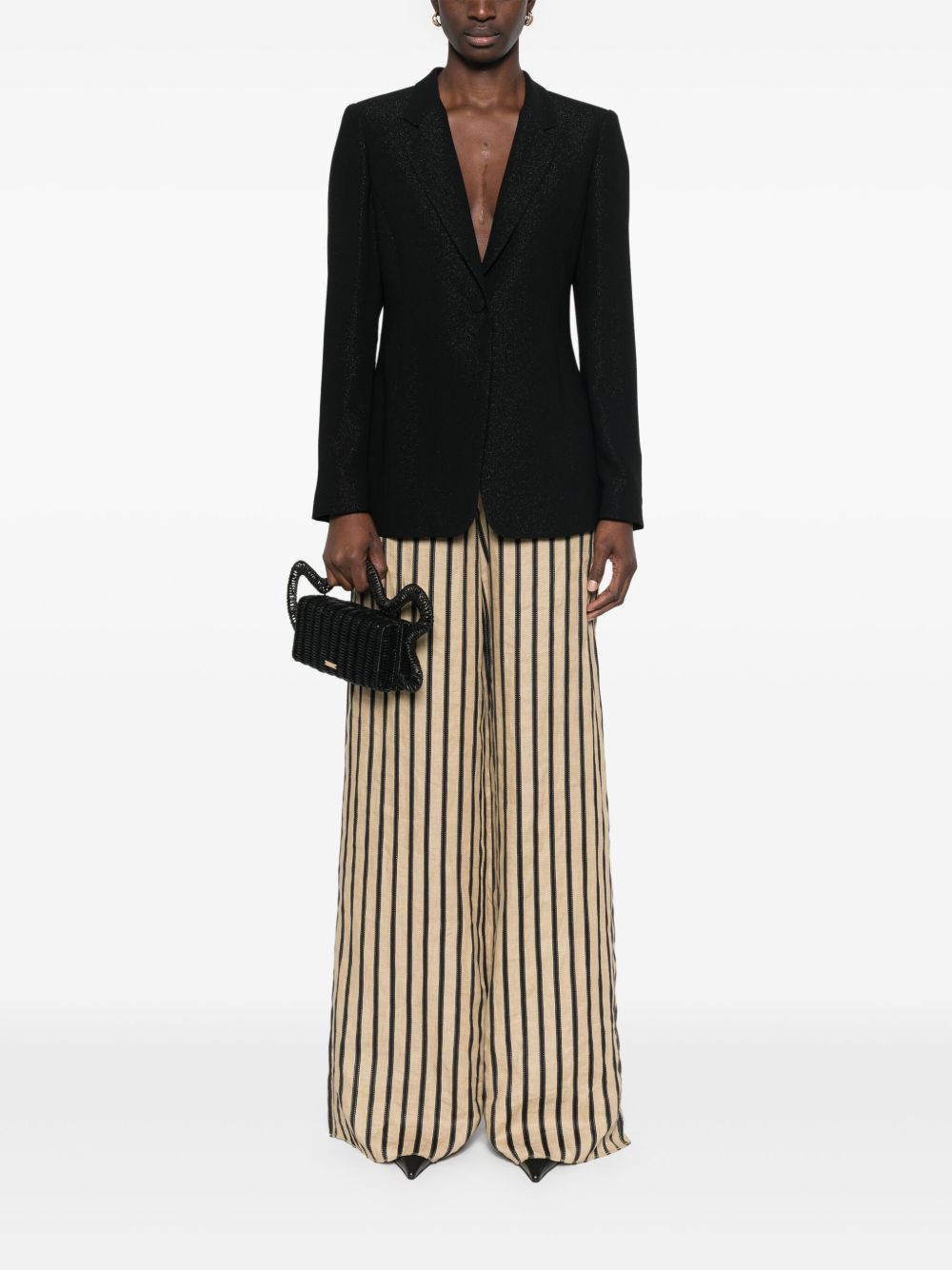 Emporio Armani Jackets Black tailored fit