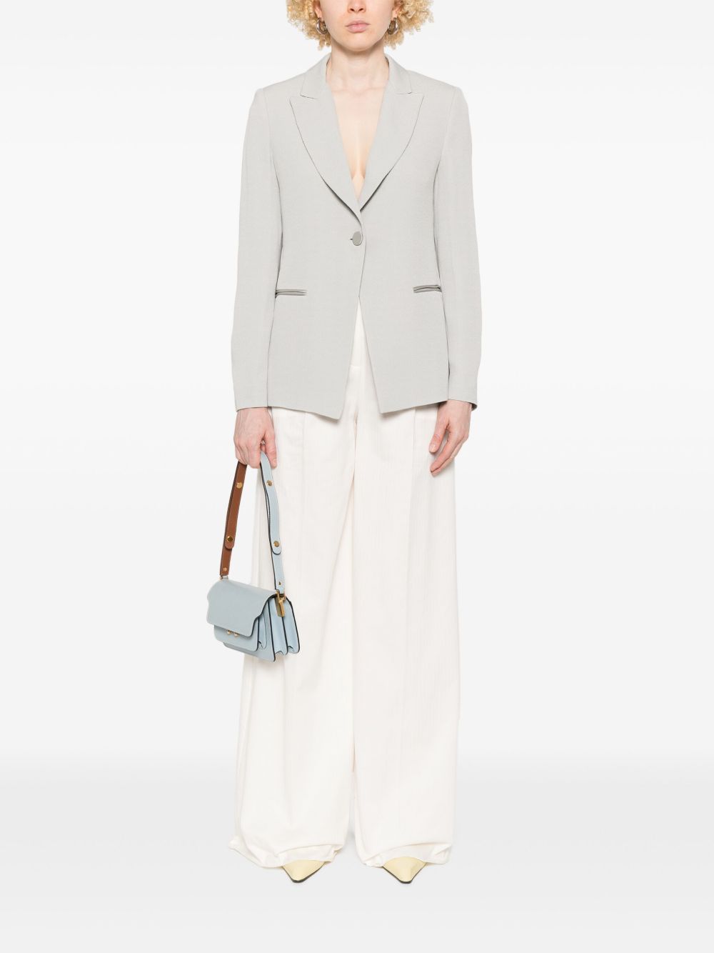 Emporio Armani Capsule jacket in light grey