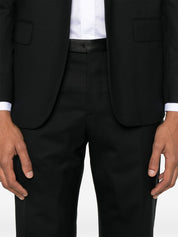 Boglioli Suit Black wool tuxedo