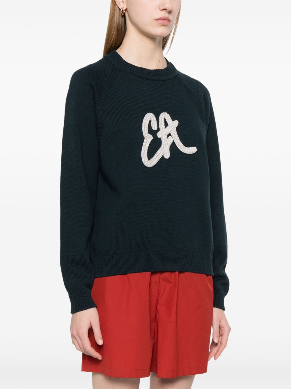 Emporio Armani Sweater with maxi EA Icon logo