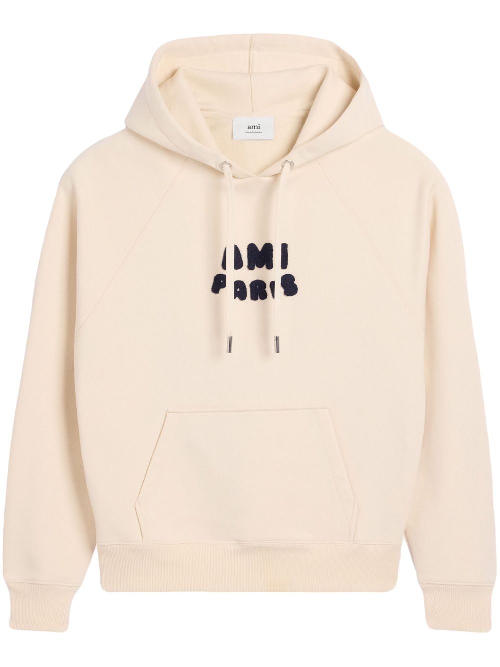 Ami Paris Sweaters Beige hoodie