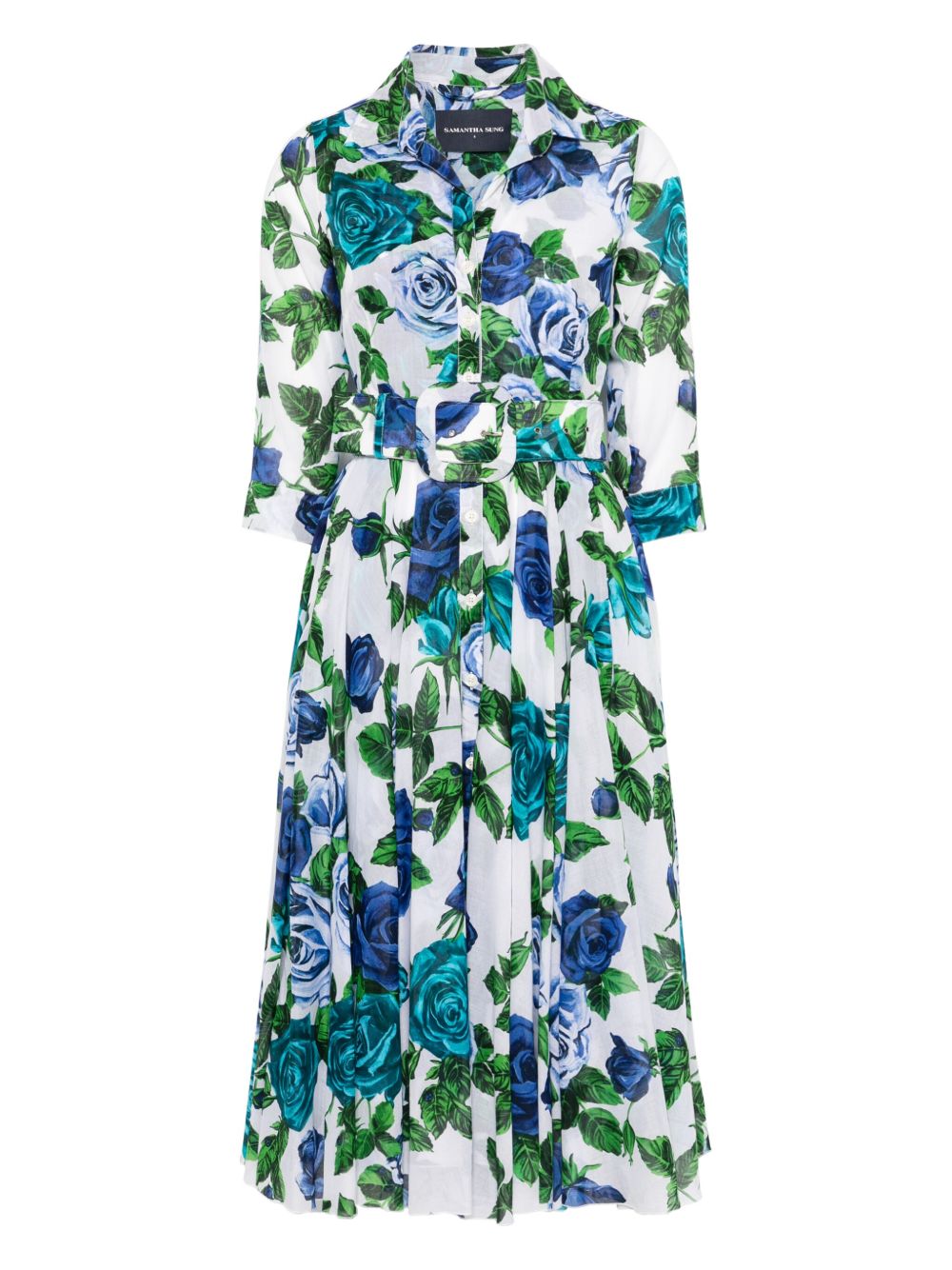 Samantha Sung se viste de blanco