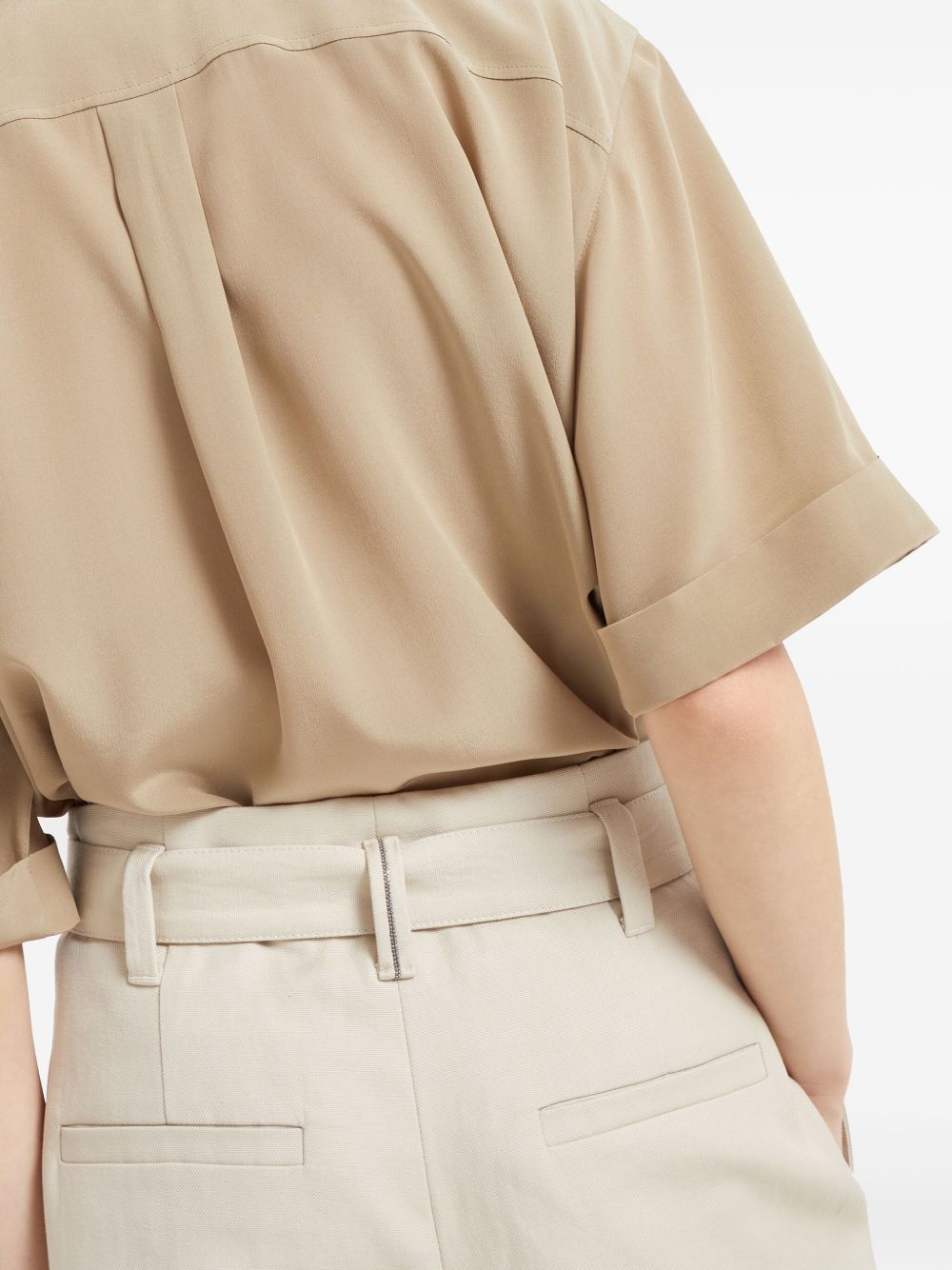 Brunello Cucinelli Pantalon Beige