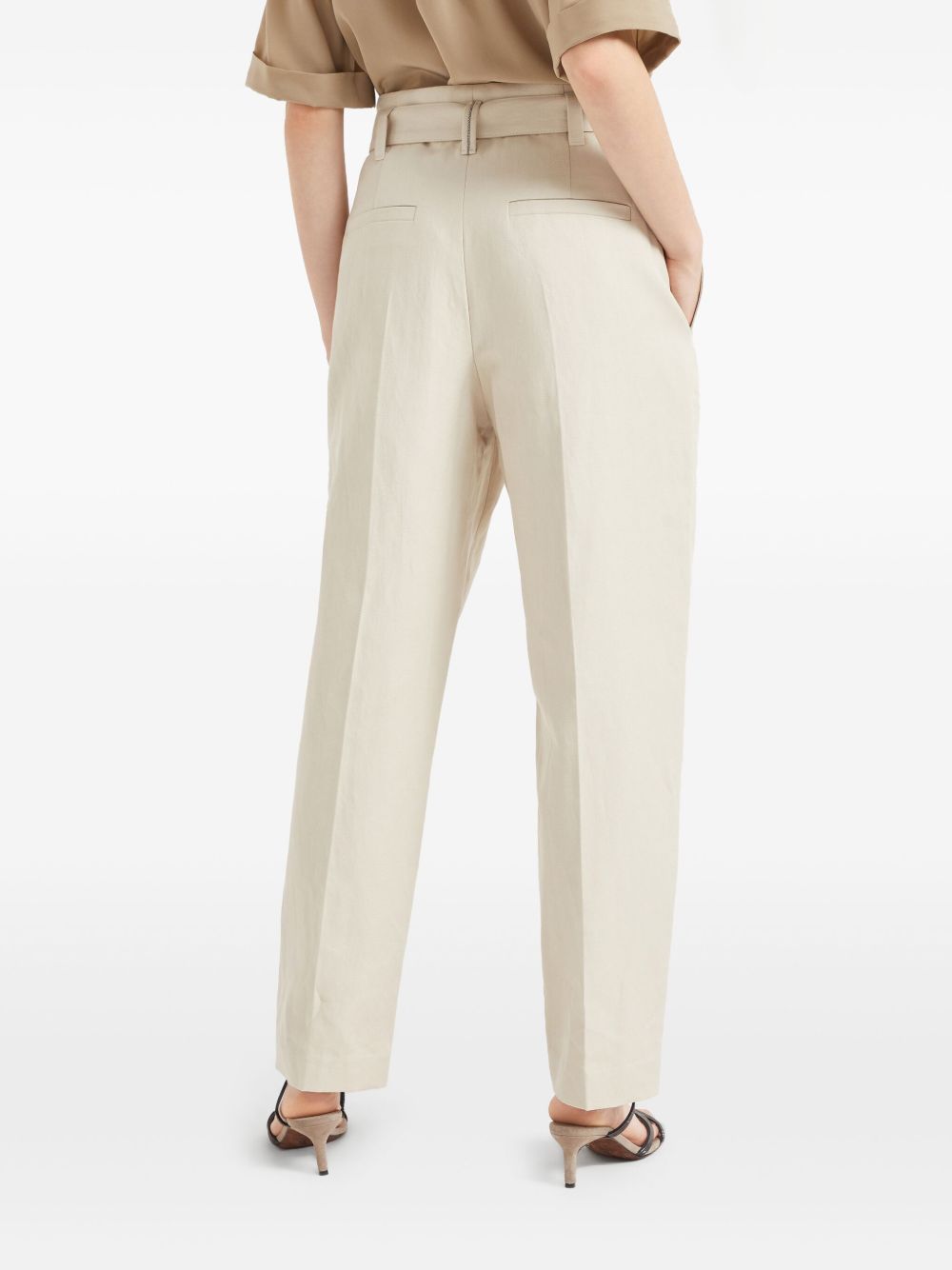 Brunello Cucinelli Pantalon Beige