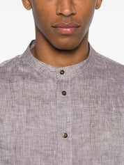 Brunello Cucinelli Beige Linen Shirt — Men’s Luxury Shirt