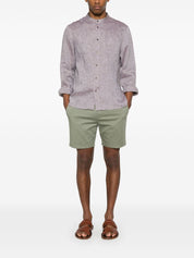 Brunello Cucinelli Beige Linen Shirt — Men’s Luxury Shirt