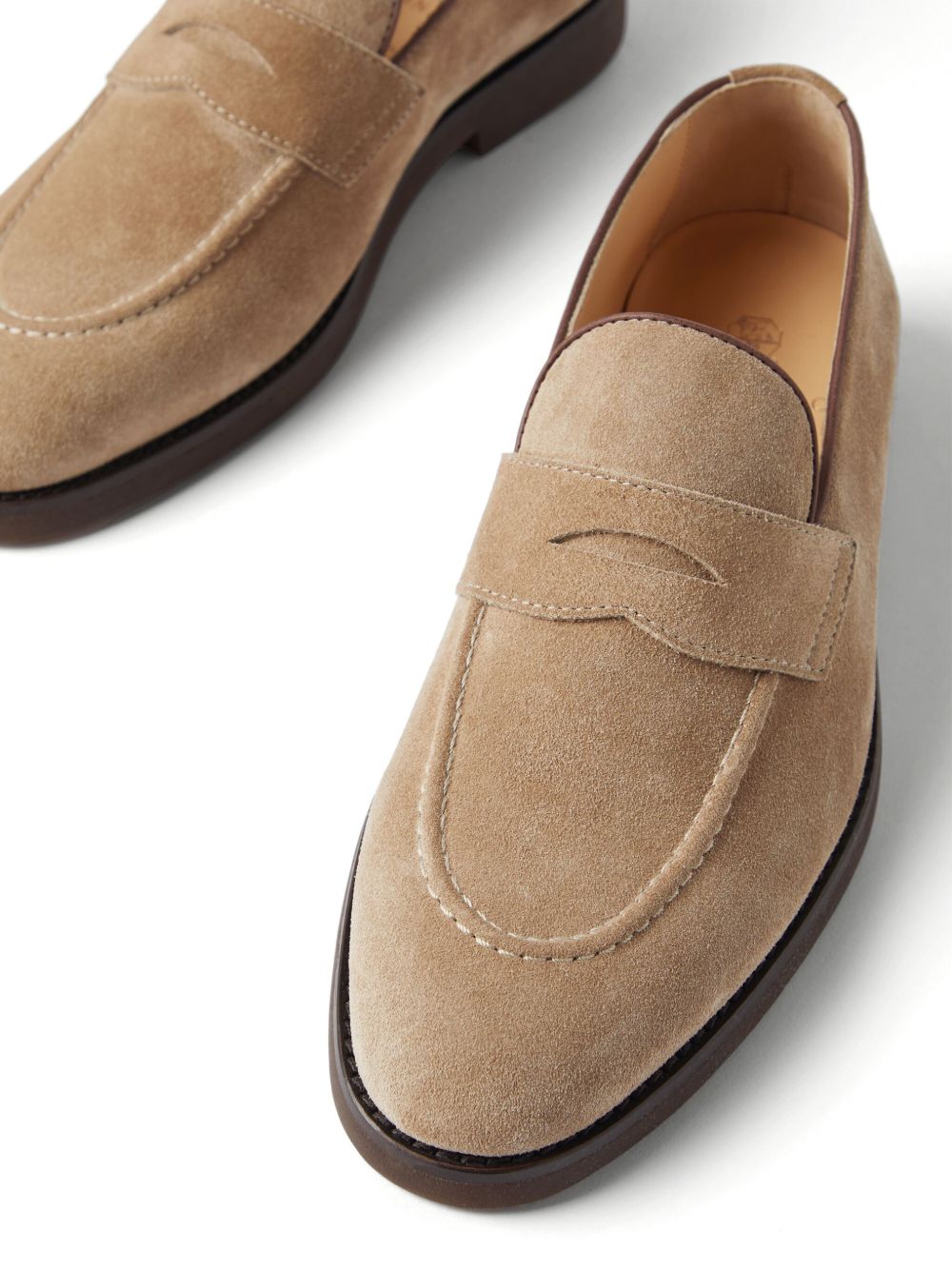 Brunello Cucinelli Flat shoes in suede