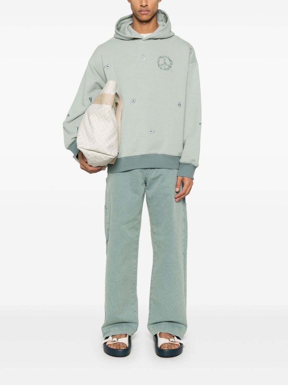 Pulls Emporio Armani bleu clair