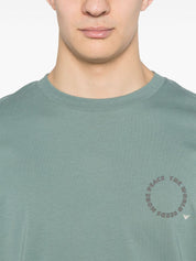 Emporio Armani T-shirts and Polos Green organic cotton