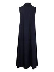 Emporio Armani Dresses Blue — Midnight Cotton Dress