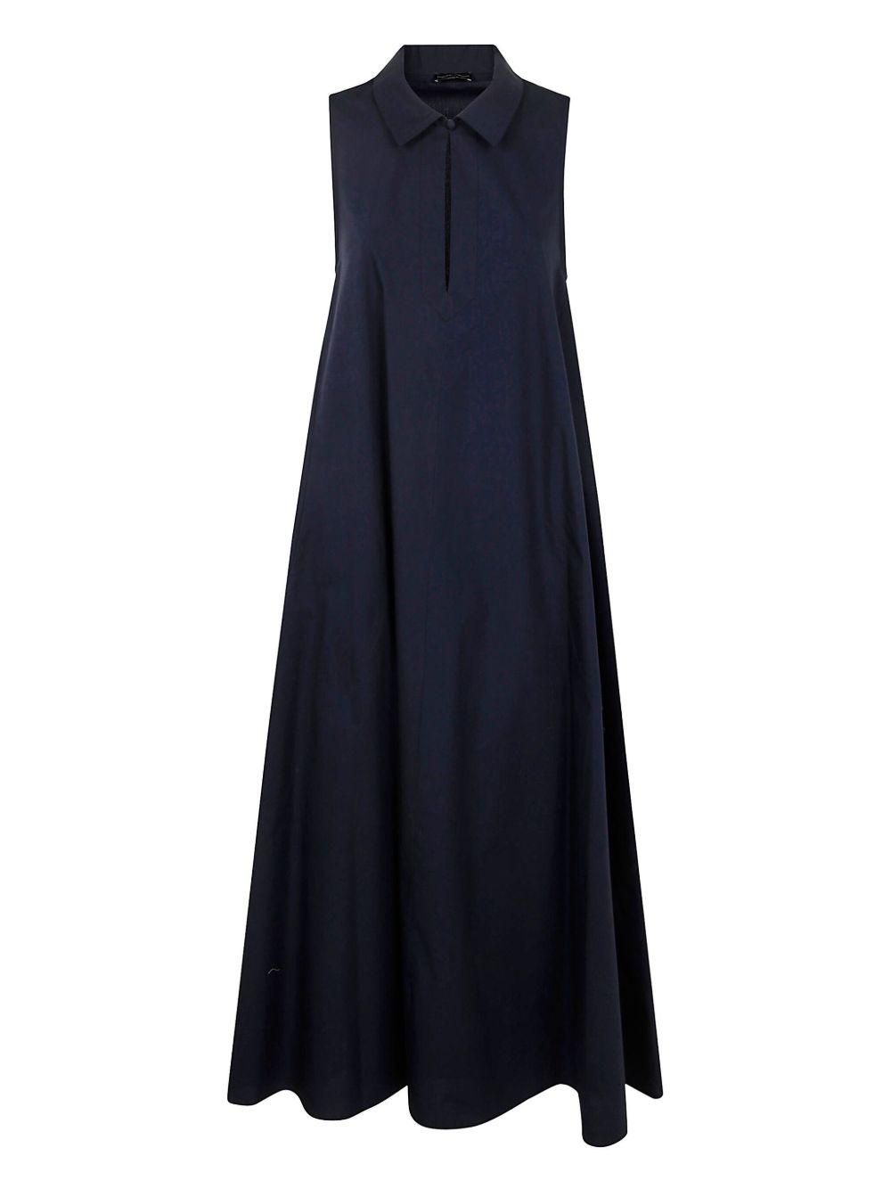 Emporio Armani Dresses Blue — Midnight Cotton Dress