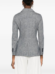 Circolo 1901 Jackets Blue double-breasted