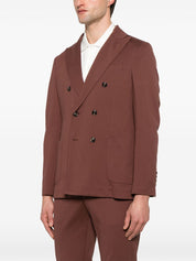 Vestes Circolo 1901 Blazer croisé en coton marron