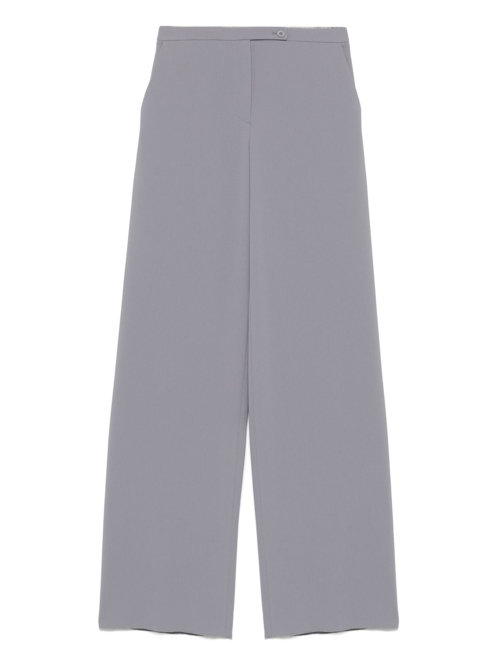 Pantalones Emporio Armani gris con pierna acampanada