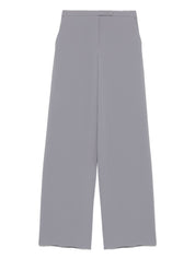 Pantalones Emporio Armani gris con pierna acampanada