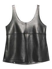 Semicouture Top Black sleeveless