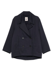 Semicouture Jackets Blue cotton blazer