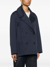 Semicouture Jackets Blue cotton blazer