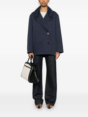 Semicouture Jackets Blue cotton blazer