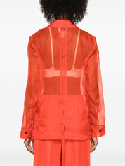 Vestes Forte Forte Organza de soie rouge