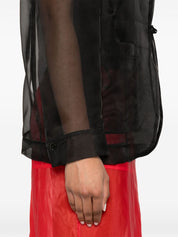 Forte Forte Black Silk Organza Jacket