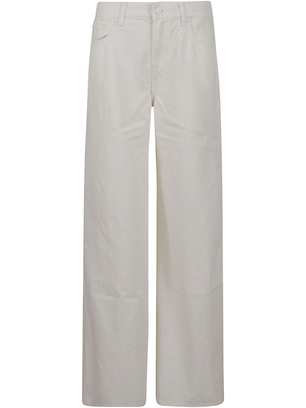 Seven Jeans Denim évasé blanc