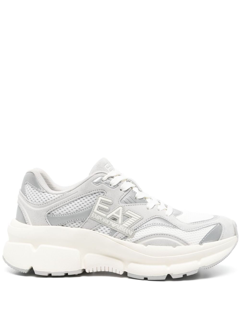 EA7 Sneakers White — Chunky Comfort with Clean Lines