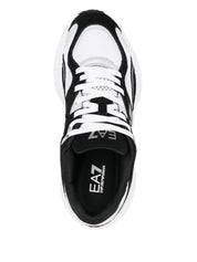 EA7 Sneakers Black lace-up design