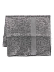 Emporio Armani Scarfs Black with lurex detailing