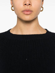 Fabiana Filippi Sweaters Blue crew neck