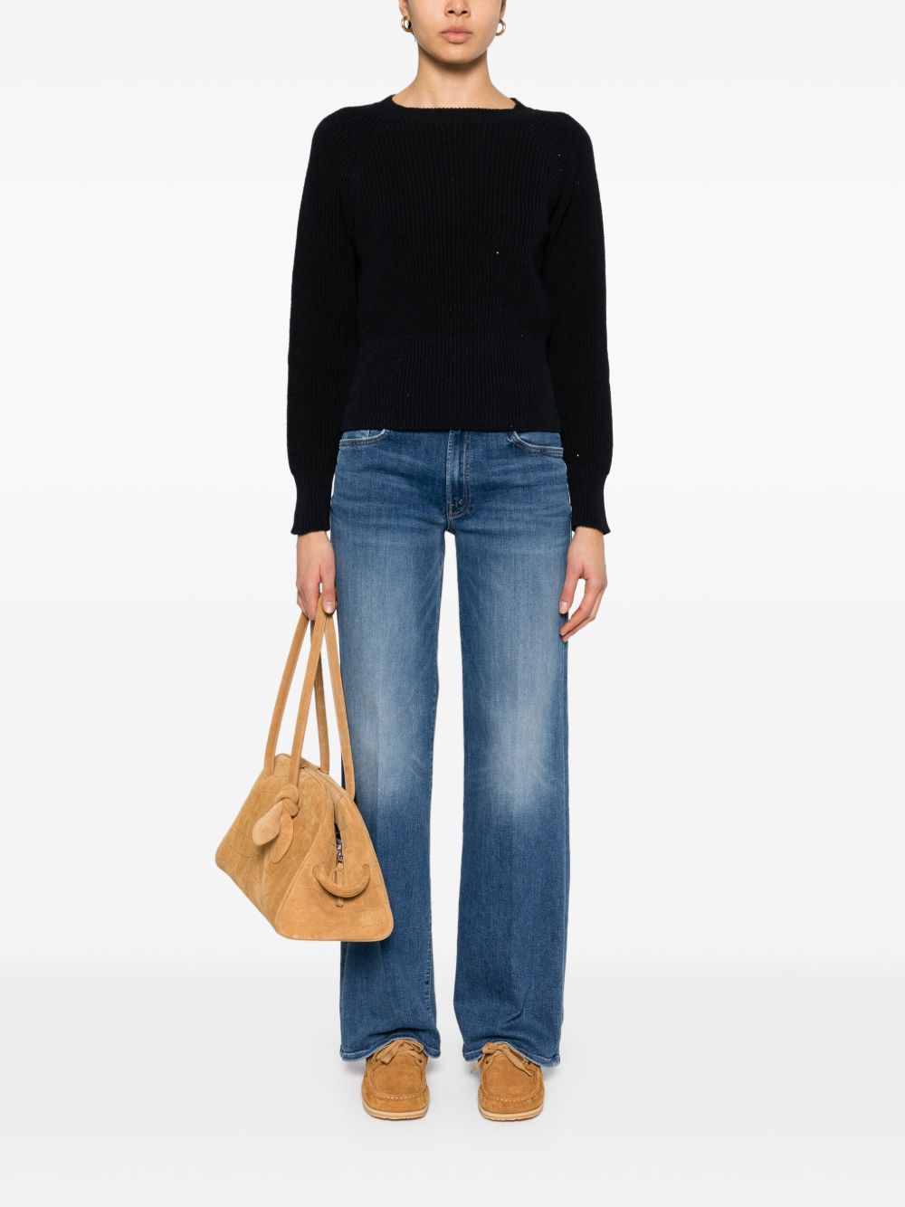 Fabiana Filippi Sweaters Blue crew neck