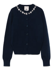 Semicouture Sweaters Blue crew neck