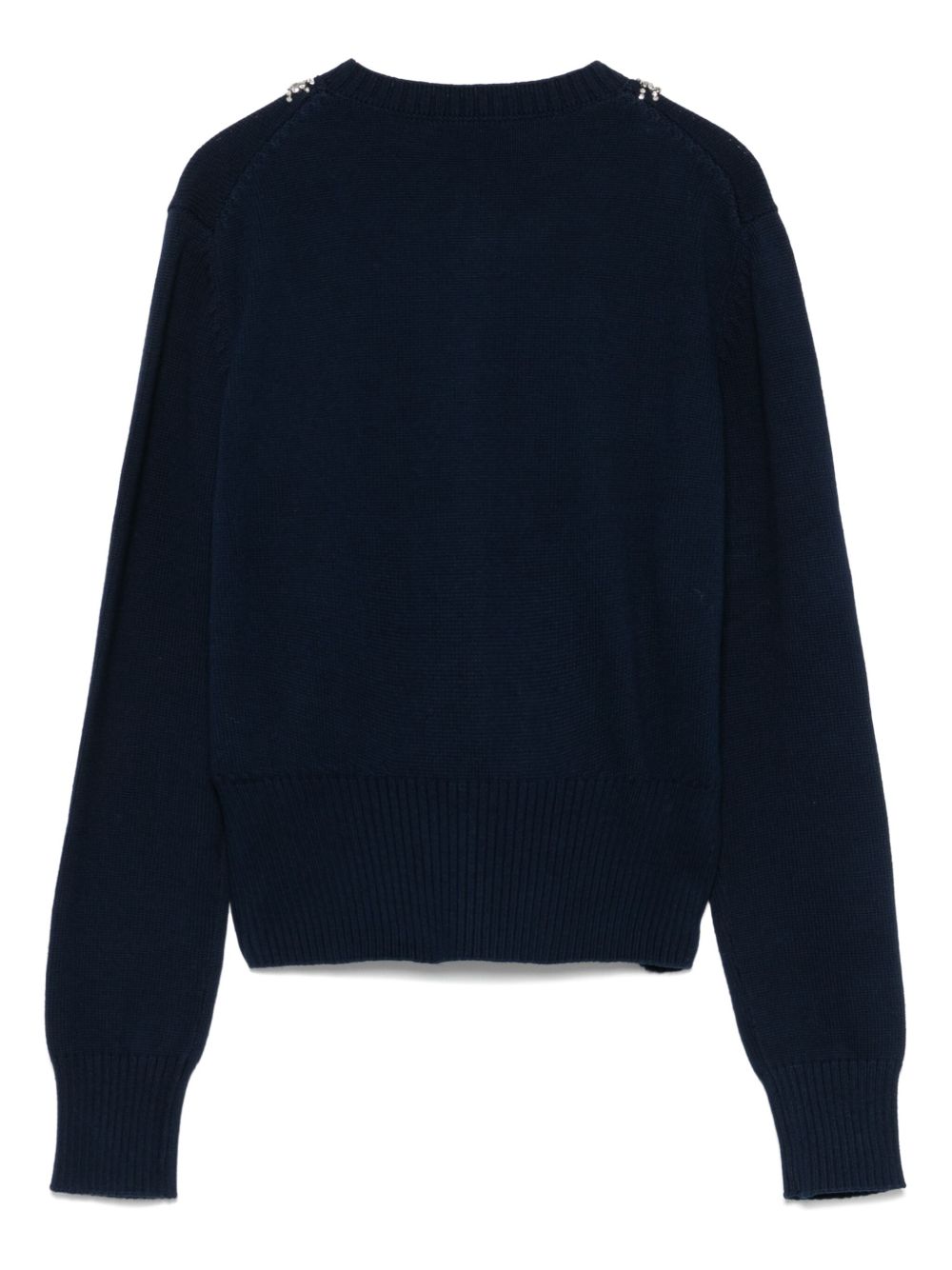 Semicouture Sweaters Blue crew neck