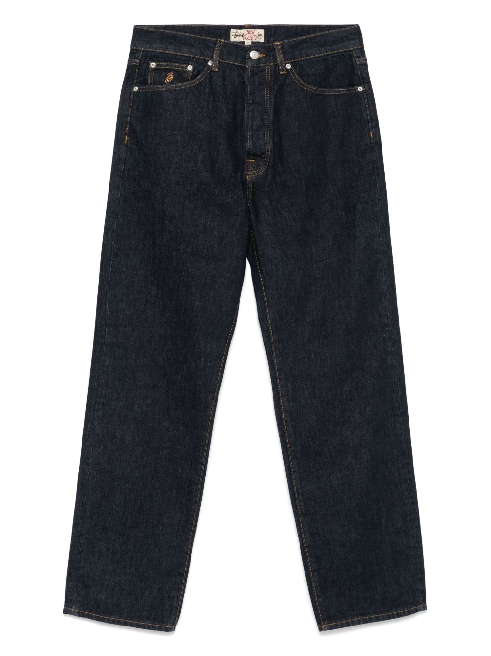 Pantalones vaqueros Stussy de algodón azul denim