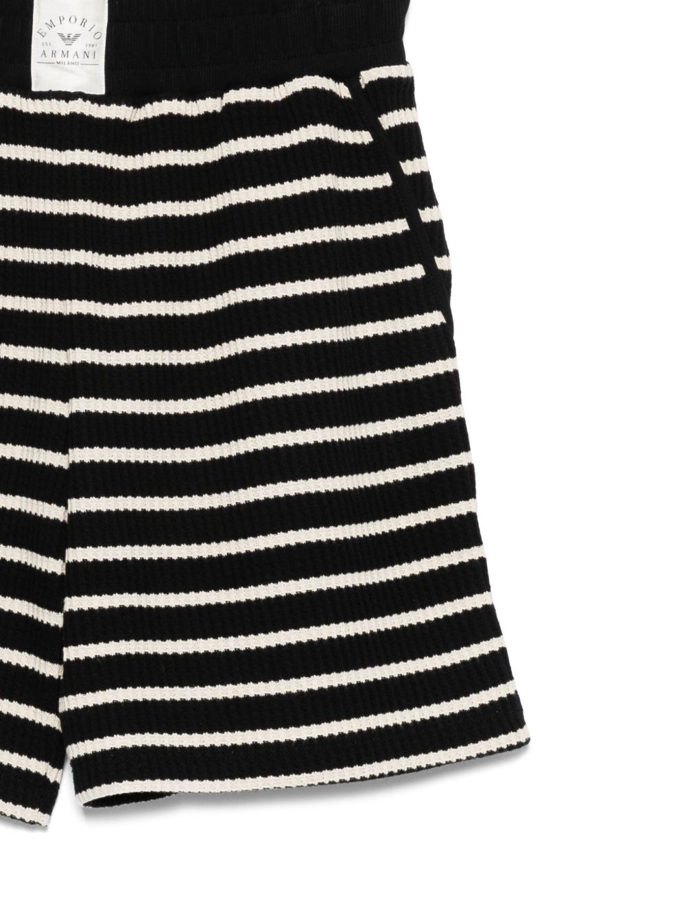 Emporio Armani Shorts Black cotton blend