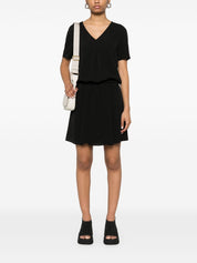 Emporio Armani Dresses Black with V-neck