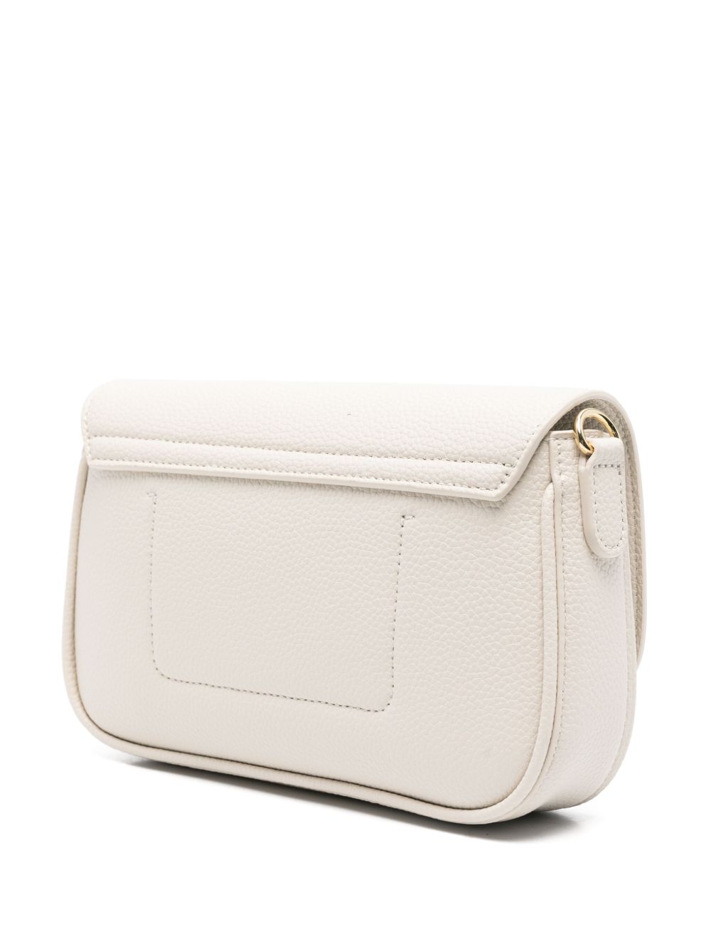 Emporio Armani Bags.. Beige Foldover Shoulder Bag