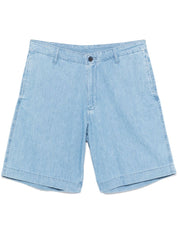 Emporio Armani Shorts Clear Blue organic cotton denim