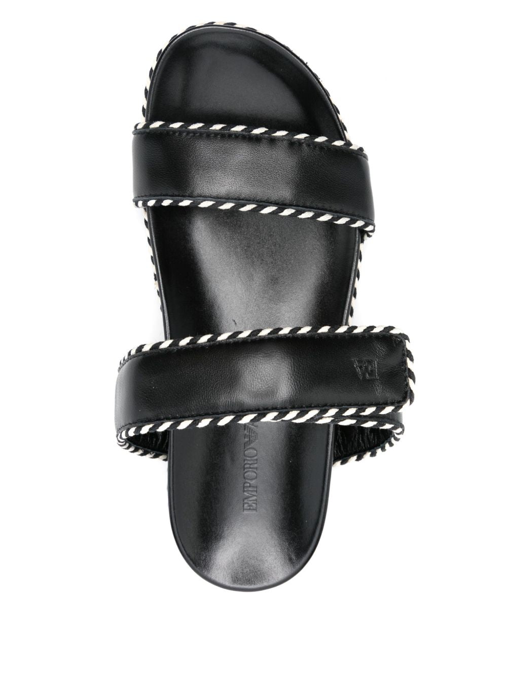 EMPORIO ARMANI EXCLUSIVE Sandals Black