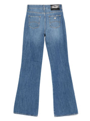 Emporio Armani J9D jeans in cerulean blue