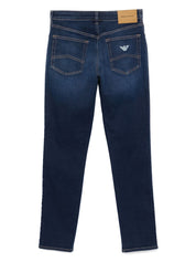 Emporio Armani Logo-Patch Jeans