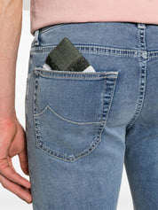 Vaqueros Jacob Cohen azul claro