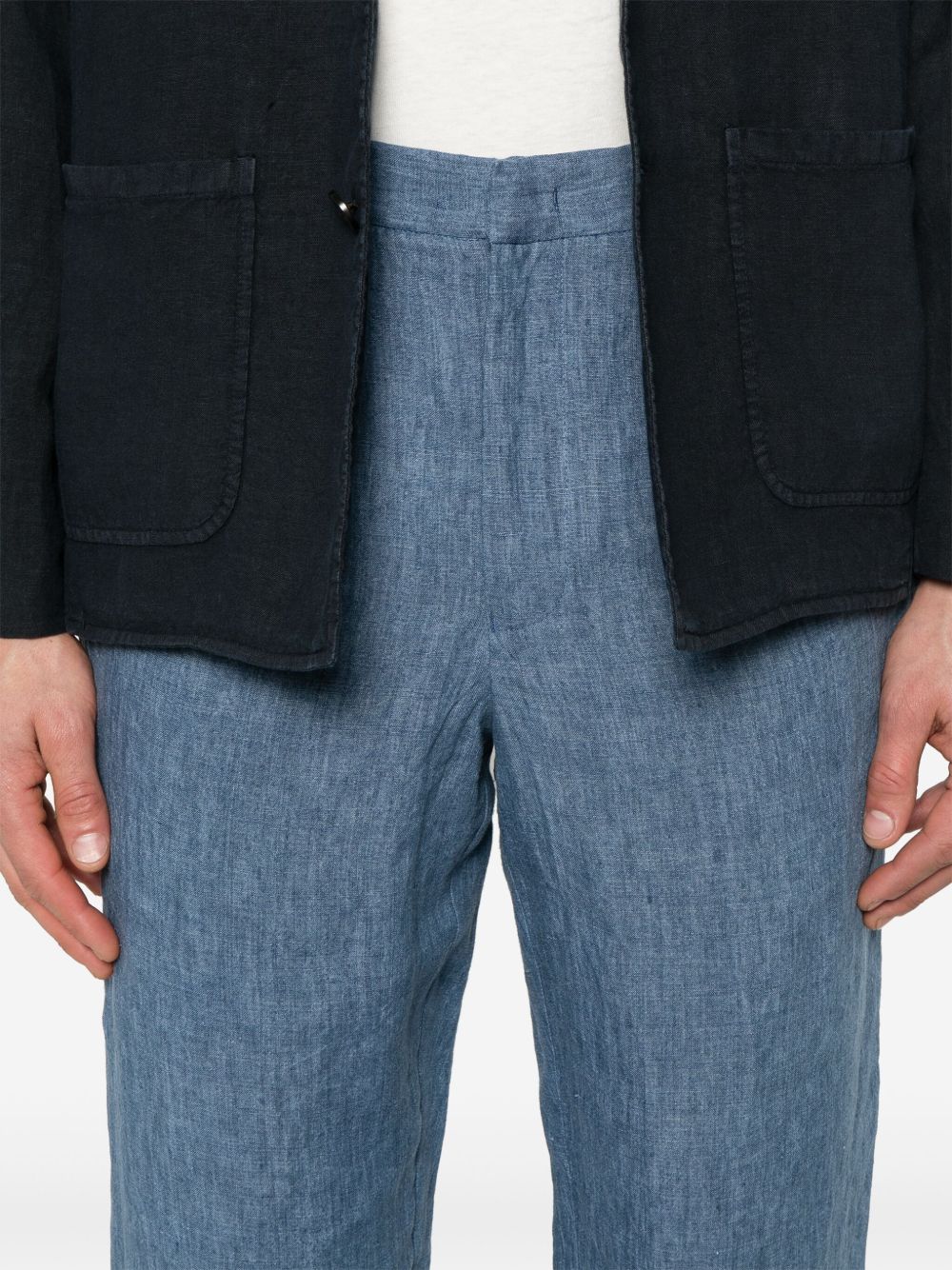 Pantalon Emporio Armani bleu clair