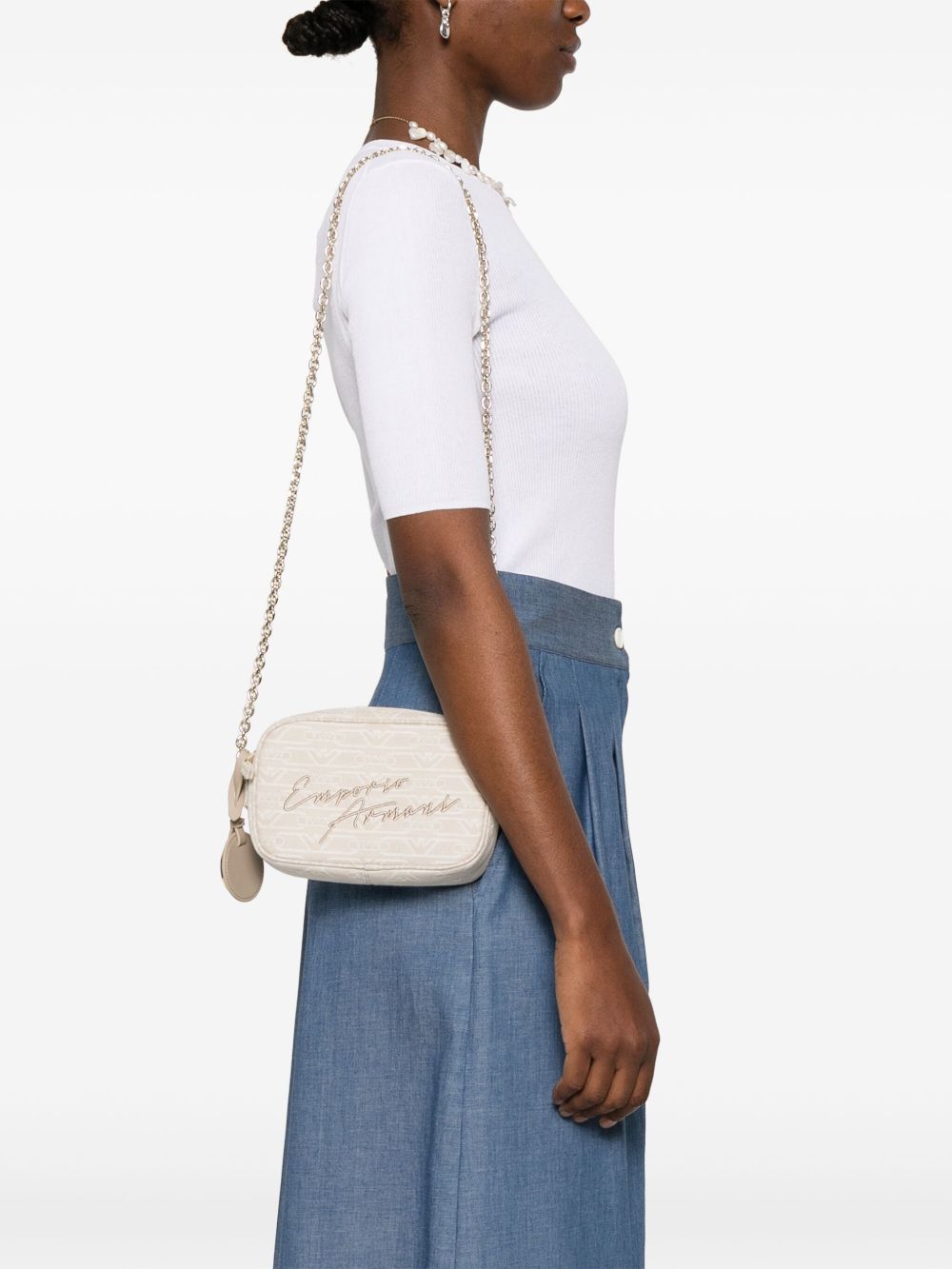 Emporio Armani Bags.. Beige shoulder bag