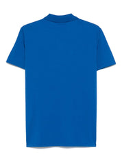 Emporio Armani T-shirts and Polos Blue cotton polo