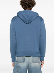 Kenzo Sweaters Blue with embroidered logo