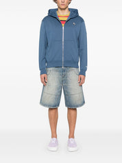 Kenzo Sweaters Blue with embroidered logo